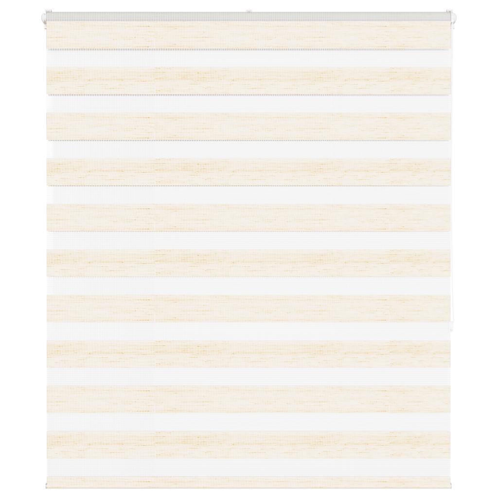 Vidaxl Zebra Roller Blind 105x150 cm Staubbreite 100,9 cm Marmerbeige