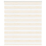 Vidaxl Zebra Roller Blind 105x150 cm Szerokość pyłu 100,9 cm marmerbeige