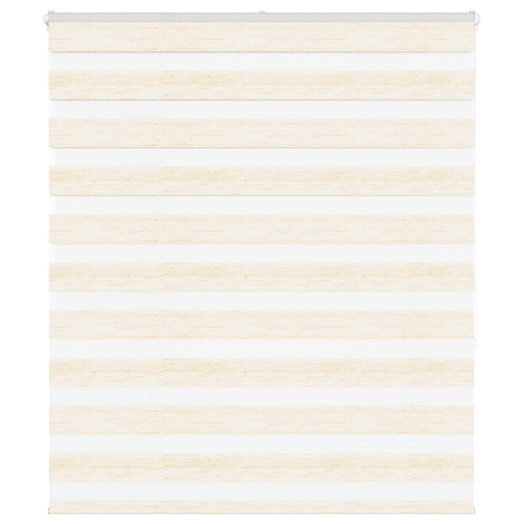 VidaXL store enrouleur zèbre 105x150 cm largeur de tissu 100,9 cm marbre beige