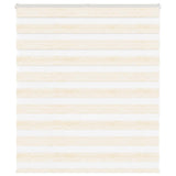VidaXL store enrouleur zèbre 105x150 cm largeur de tissu 100,9 cm marbre beige