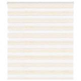 Vidaxl Zebra Roller Blind 135x150 cm Dammbredd 130,9 cm MARMERBEIGE