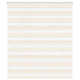 Vidaxx store enrouleur zèbre 135x150 cm largeur de tissu 130,9 cm marbre beige