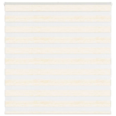 VidaXL store enrouleur zèbre 140x150 cm largeur de tissu 135,9 cm marbre beige