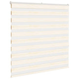 Vidaxl zebra blind 145x150cm stofbreedte 140,9cm polyester marmerbeige