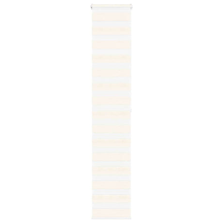 VidaXL store enrouleur zèbre 45x200 cm largeur de tissu 40,9 cm marbre beige