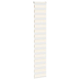 Vidaxl Zebra Roller Blind 45x200 cm Szerokość pyłu 40,9 cm marmerbeige