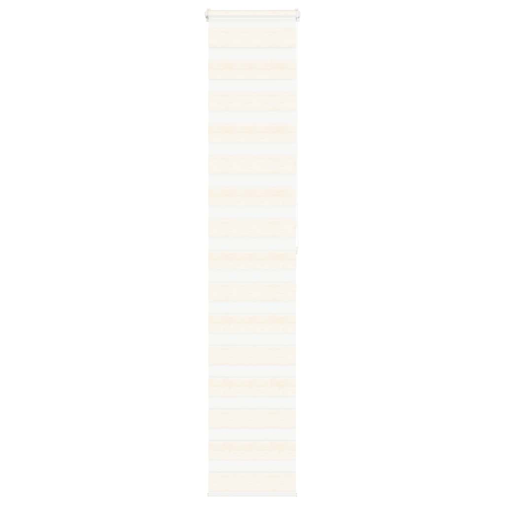 Vidaxl zebra rolgordijn 50x200 cm stofbreedte 45,9cm marmerbeige