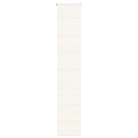 VidaXL store enrouleur zèbre 50x200 cm largeur de tissu 45,9 cm marbre beige