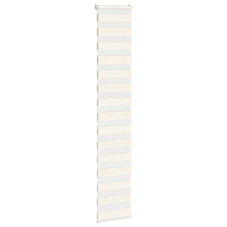 VidaXL store enrouleur zèbre 50x200 cm largeur de tissu 45,9 cm marbre beige