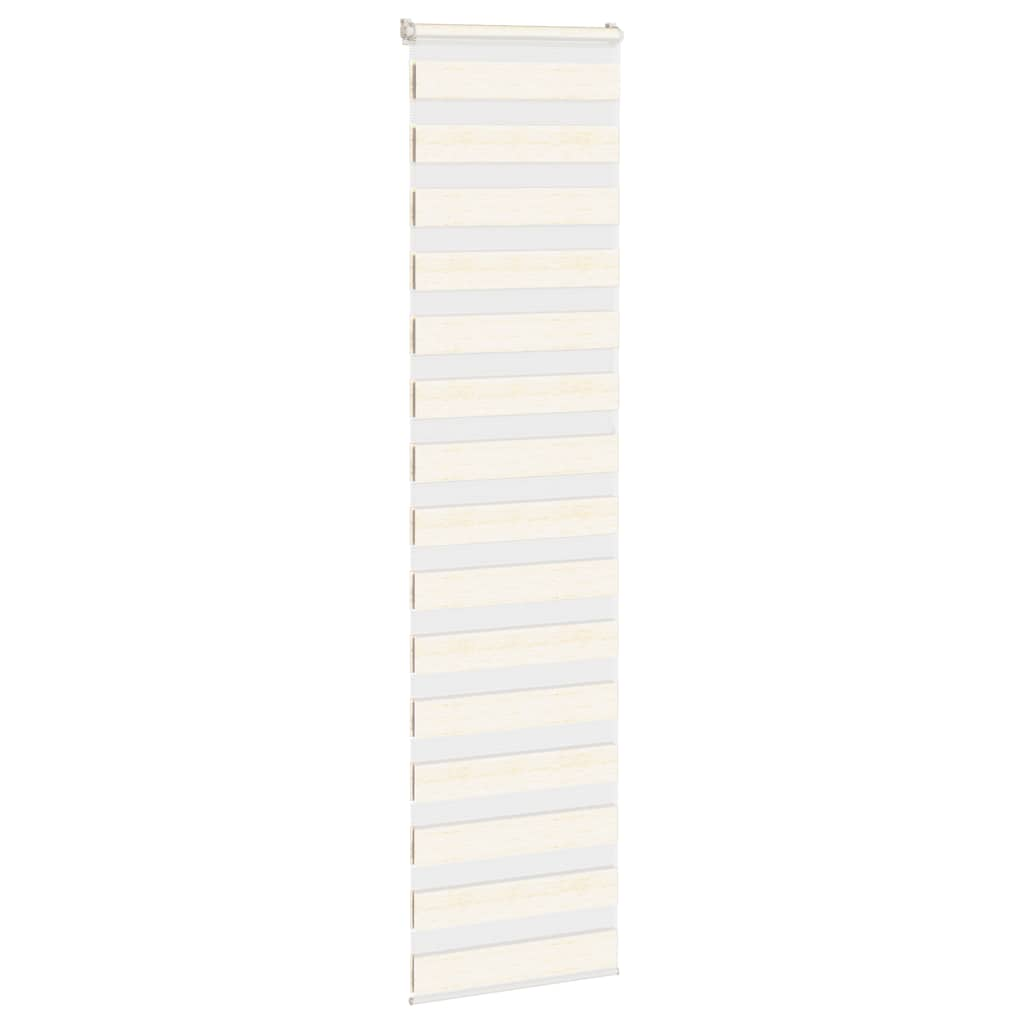 Vidaxl zebra rolgordijn 60x200 cm stofbreedte marmerbeige 55,9 cm