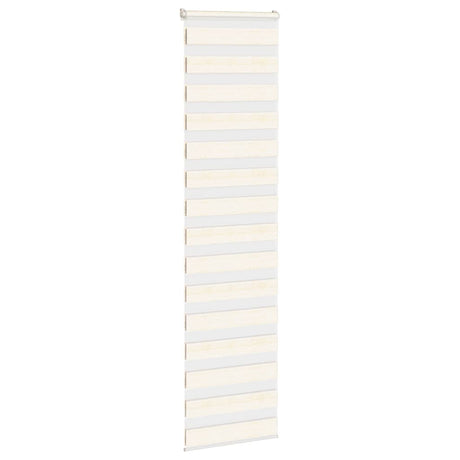 Vidaxx store enrouleur zèbre 65x200 cm largeur de tissu 60,9 cm marbre beige
