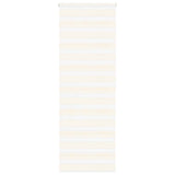 Vidaxl zebra rolgordijn 85x200 cm stofbreedte 80,9 cm marmerbeige