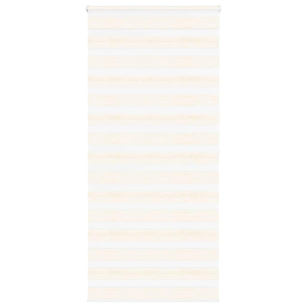 Vidaxl zebra rolgordijn 95x200 cm stofbreedte 90,9 cm marmerbeige