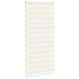 Vidaxl zebra rolgordijn 95x200 cm stofbreedte 90,9 cm marmerbeige