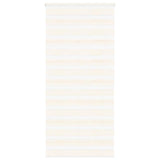 Vidaxl zebra rolgordijn 100x200 cm stofbreedte 95,9 cm marmerbeige