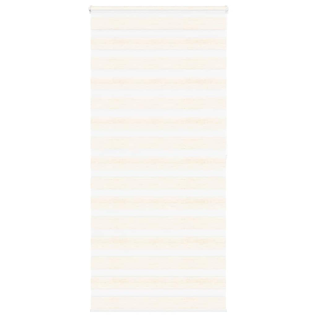 Vidaxl Zebra Roller Blind 105x200 CM Dammbredd 100,9 cm MARMERBEIGE