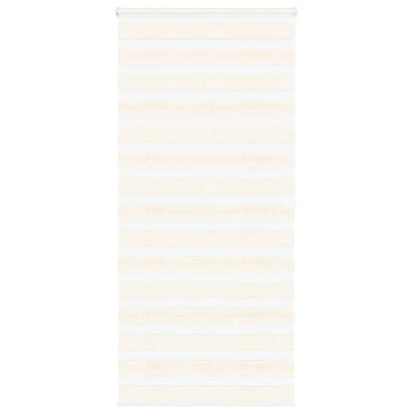 VidaXL store enrouleur zèbre 105x200 cm largeur de tissu 100,9 cm marbre beige
