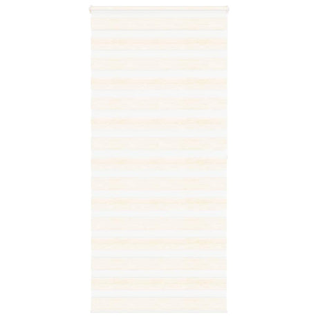 Vidaxx store enrouleur zèbre 115x200 cm largeur de tissu 110,9 cm marbre beige