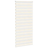 Vidaxx store enrouleur zèbre 115x200 cm largeur de tissu 110,9 cm marbre beige