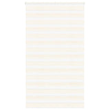 Vidaxl Zebra Roller Blind 120x200 cm Støvbredde 115,9 cm Marmerbeige