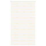 VidaXL store enrouleur zèbre 125x200 cm largeur de tissu 120,9 cm marbre beige
