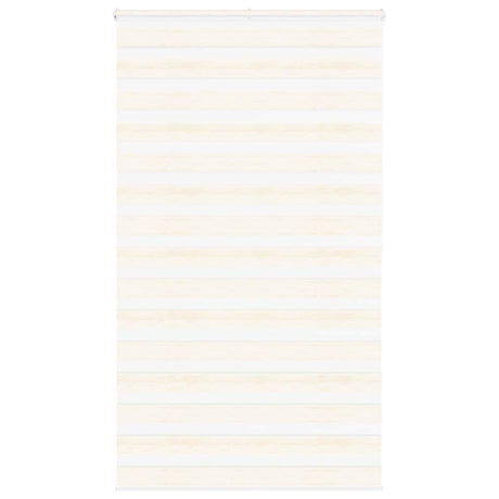 VidaXL store enrouleur zèbre 125x200 cm largeur de tissu 120,9 cm marbre beige