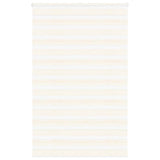 Vidaxl zebra rolgordijn 140x200 cm stofbreedte 135,9 cm marmerbeige