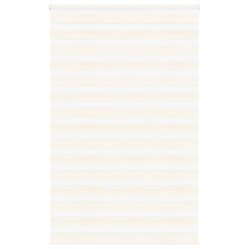 Vidaxx store enrouleur zèbre 140x200 cm largeur de tissu 135,9 cm marbre beige