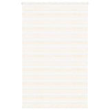 VidaXL store enrouleur zèbre 145x200 cm largeur de tissu 140,9 cm marbre beige