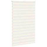 Vidaxl zebra rolgordijn 145x200 cm stofbreedte 140,9 cm marmerbeige