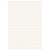 Vidaxl Zebra Rouleau aveugle 155x200 cm Largeur de tissu 150,9 cm Marmerbeige