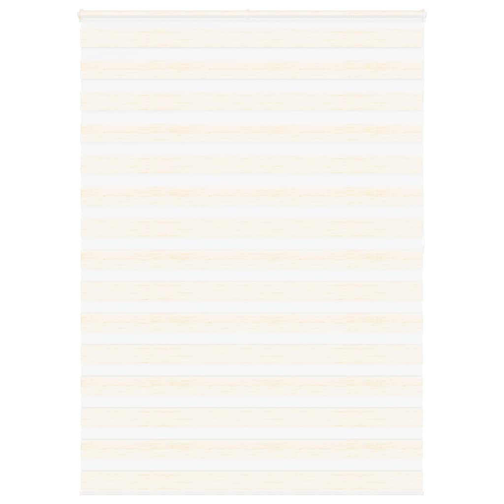 Vidaxl Zebra Rouleau aveugle 165x200 cm Largeur de poussière 160,9 cm Marmerbeige