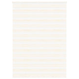 Vidaxl zebra rolgordijn 165x200 cm stofbreedte 160,9 cm marmerbeige