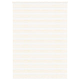 VidaXL store enrouleur zèbre 165x200 cm largeur de tissu 160,9 cm marbre beige