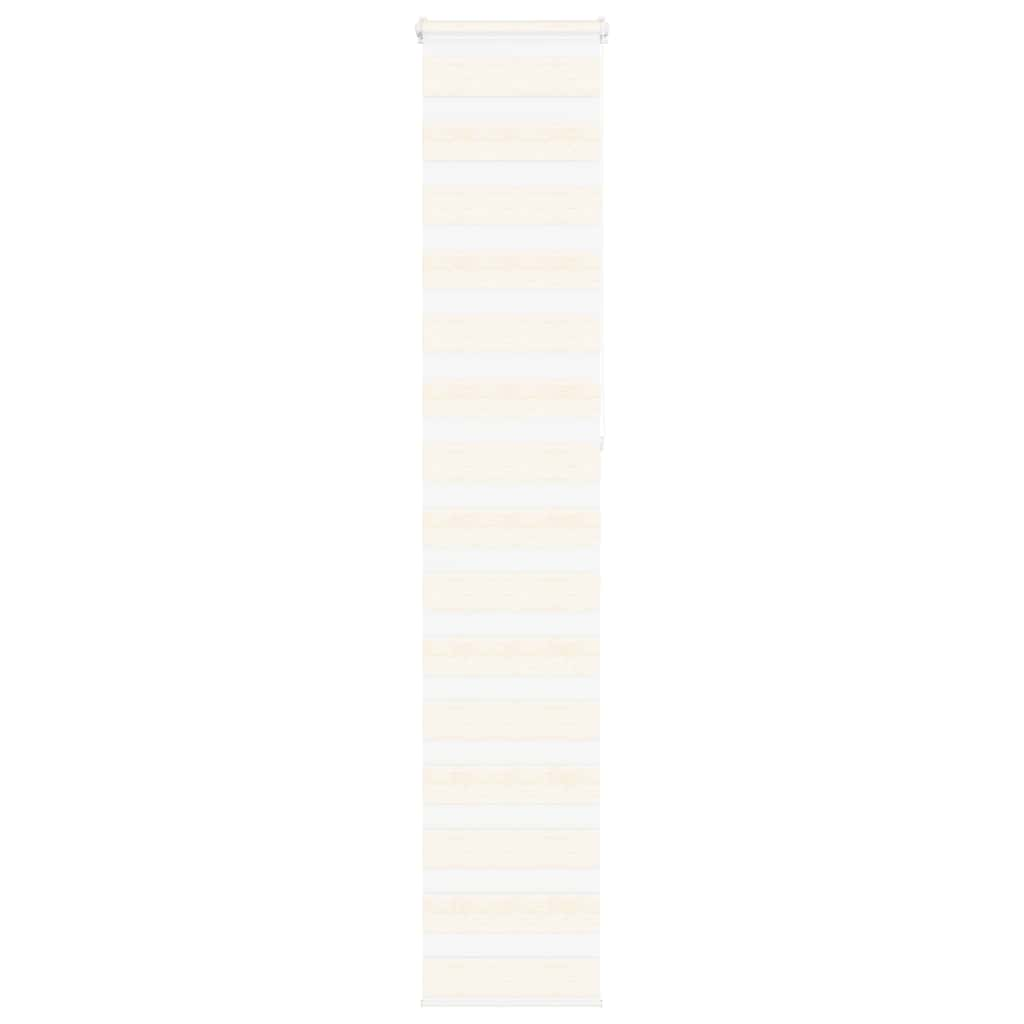 Vidaxl Zebra Roller Blind 40x230 cm Stoffbreite 35,9 cm Marmerbeige