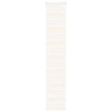 VidaXL store enrouleur zèbre 40x230 cm largeur de tissu 35,9 cm marbre beige