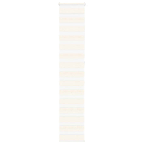 VidaXL store enrouleur zèbre 40x230 cm largeur de tissu 35,9 cm marbre beige