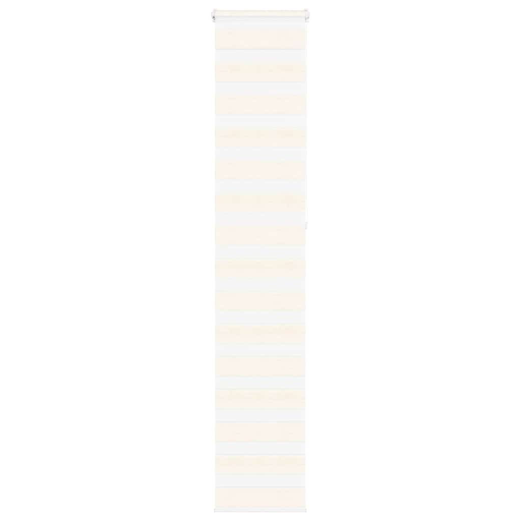 VidaXL store enrouleur zèbre 45x230 cm largeur de tissu 40,9 cm marbre beige