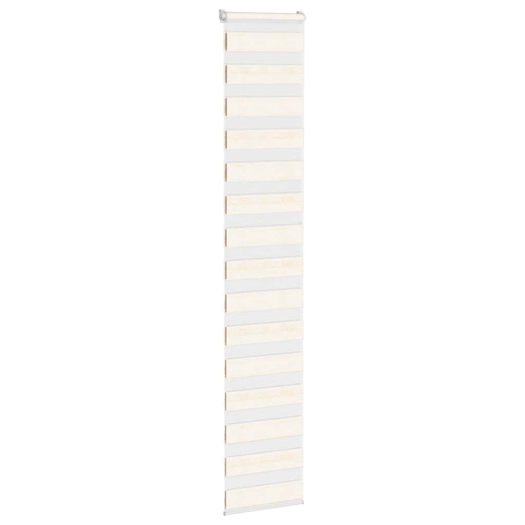 VidaXL store enrouleur zèbre 45x230 cm largeur de tissu 40,9 cm marbre beige