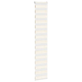 VidaXL store enrouleur zèbre 45x230 cm largeur de tissu 40,9 cm marbre beige