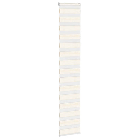 VidaXL store enrouleur zèbre 45x230 cm largeur de tissu 40,9 cm marbre beige