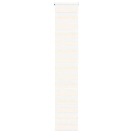 VidaXL store enrouleur zèbre 50x230 cm largeur de tissu 45,9 cm marbre beige