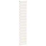 VidaXL store enrouleur zèbre 50x230 cm largeur de tissu 45,9 cm marbre beige
