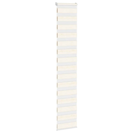 VidaXL store enrouleur zèbre 50x230 cm largeur de tissu 45,9 cm marbre beige