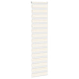 VidaXL store enrouleur zèbre 65x230 cm largeur de tissu 60,9 cm marbre beige