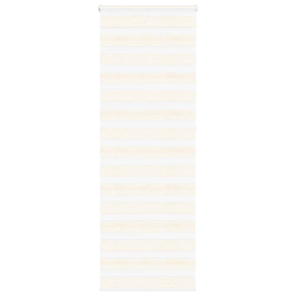VidaXL store enrouleur zèbre 70x230 cm largeur de tissu 65,9 cm marbre beige