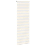 VidaXL store enrouleur zèbre 70x230 cm largeur de tissu 65,9 cm marbre beige