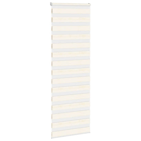 VidaXL store enrouleur zèbre 70x230 cm largeur de tissu 65,9 cm marbre beige