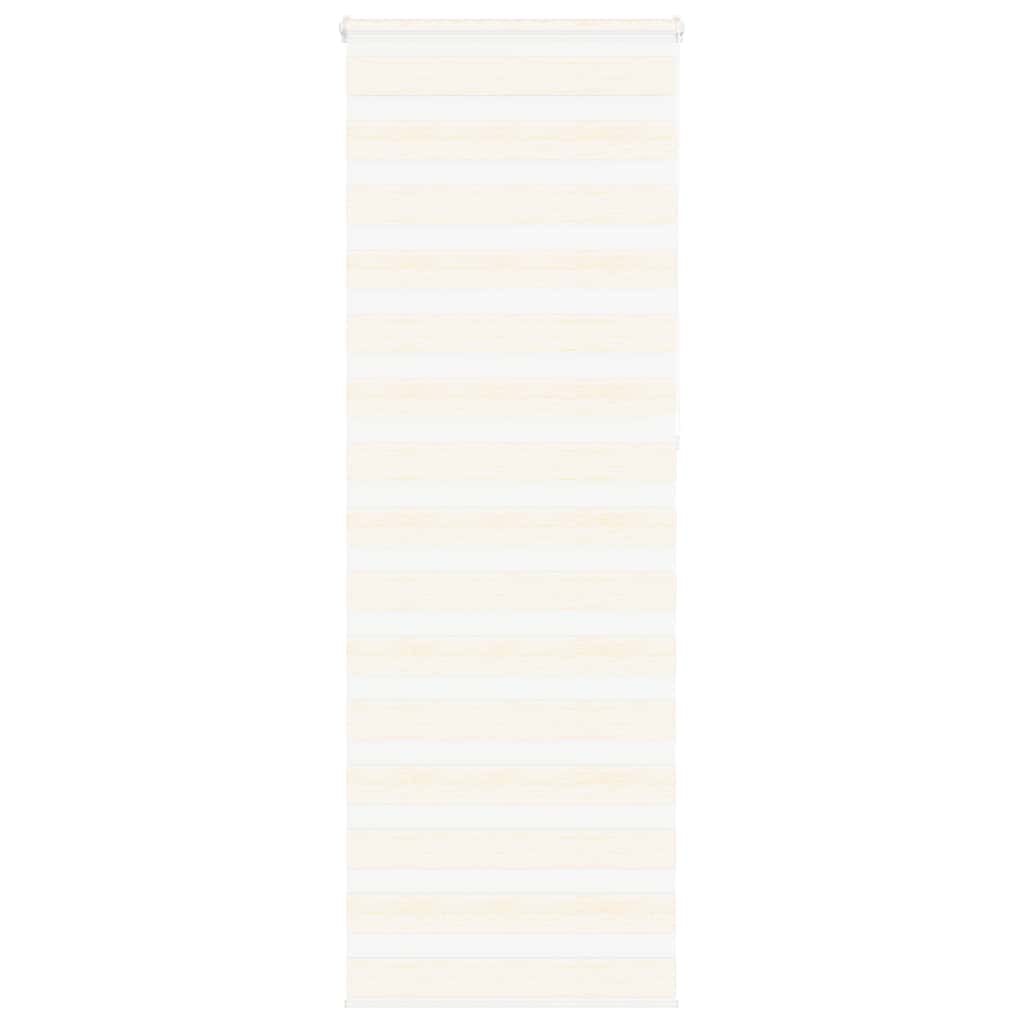 VidaXL store enrouleur zèbre 75x230 cm largeur de tissu 70,9 cm marbre beige
