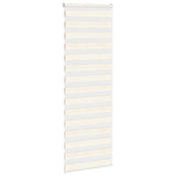 VidaXL store enrouleur zèbre 75x230 cm largeur de tissu 70,9 cm marbre beige